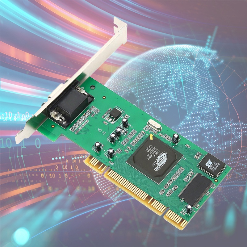 Card Đồ Họa VGA ATI Rage XL 8MB PCI VGA Chất Lượng Cao Thẻ