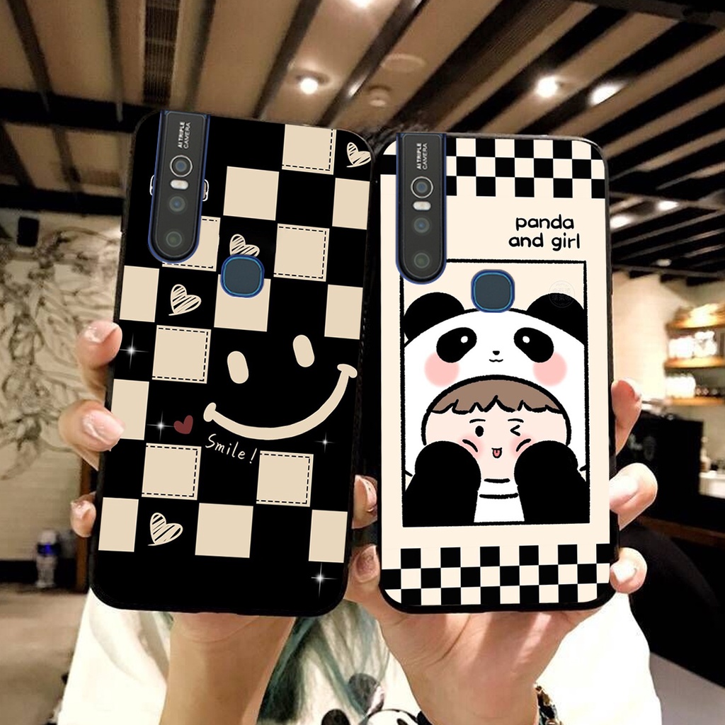 Ốp lưng Vivo V15 / V15 PRO in hình cao cấp mẫu kẻ caro,mikenbe@r siêu hot