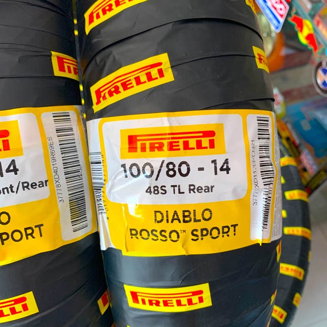 Vỏ Xe Pirelli DIABLO ROSSO SPORT Size Zin Honda Vario 150 Đời 2019 - Honda Air Blade 150 2020