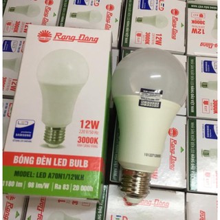 Bóng đèn LED tròn Rạng Đông 12W