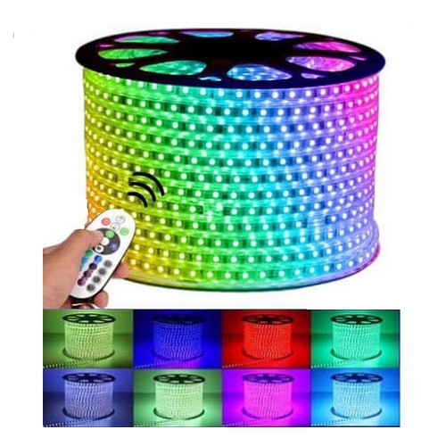 Led dây đổi màu 5050 RGB ( Đơn giá / 1 mét - HỖ TRỢ NỐI SẴN NGUỒN )