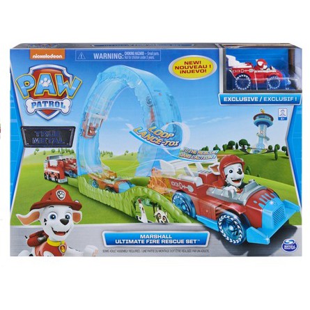 Set đồ chơi đường đua cứu hỏa Paw Patrol