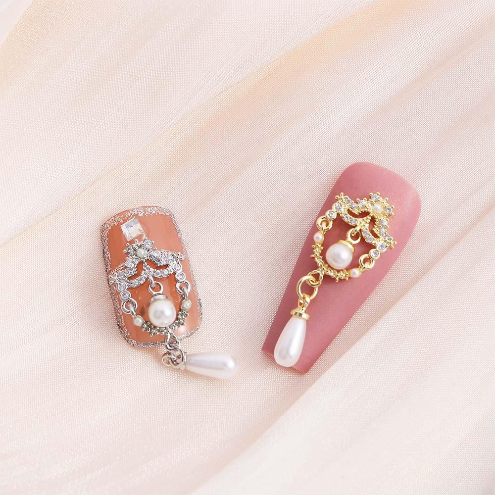 OCEANMAP Phụ Kiện Trang Trí Móng Tay 3D DIY Thời Trang Dành Cho Nữ