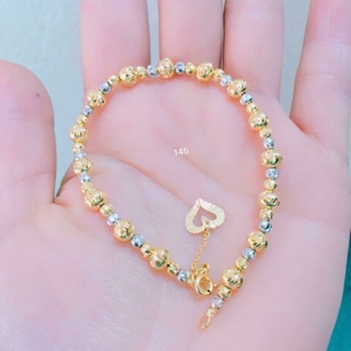 Lắc tay bi nữ 2 màu trẻ trung