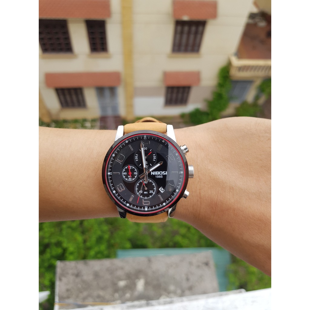 Đồng hồ nam NIBOSI chính hãng NI2328.11 chống nước, chống xước