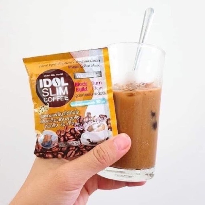 giảm cân cafe idol slim-giảm cân cà phê idol Thái Lan 3-5kg