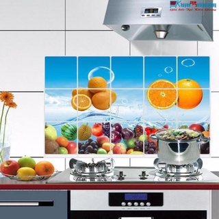 Giấy dán tường nhà bếp chống dầu mỡ loại lớn 60*90cm