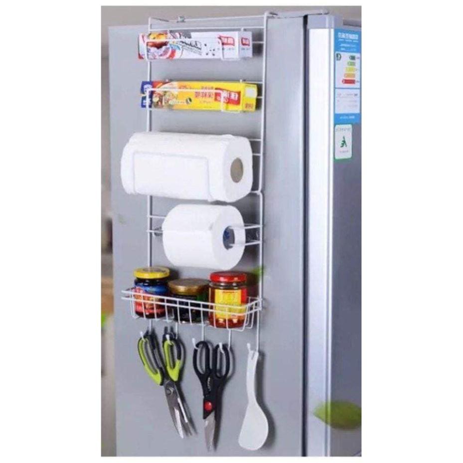 ⚡giadungvietnhat⚡ Bộ kệ gài tủ lạnh đa năng, kệ treo tủ lạnh
