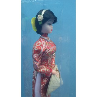 BÚP BÊ ÁO DÀI GẤM