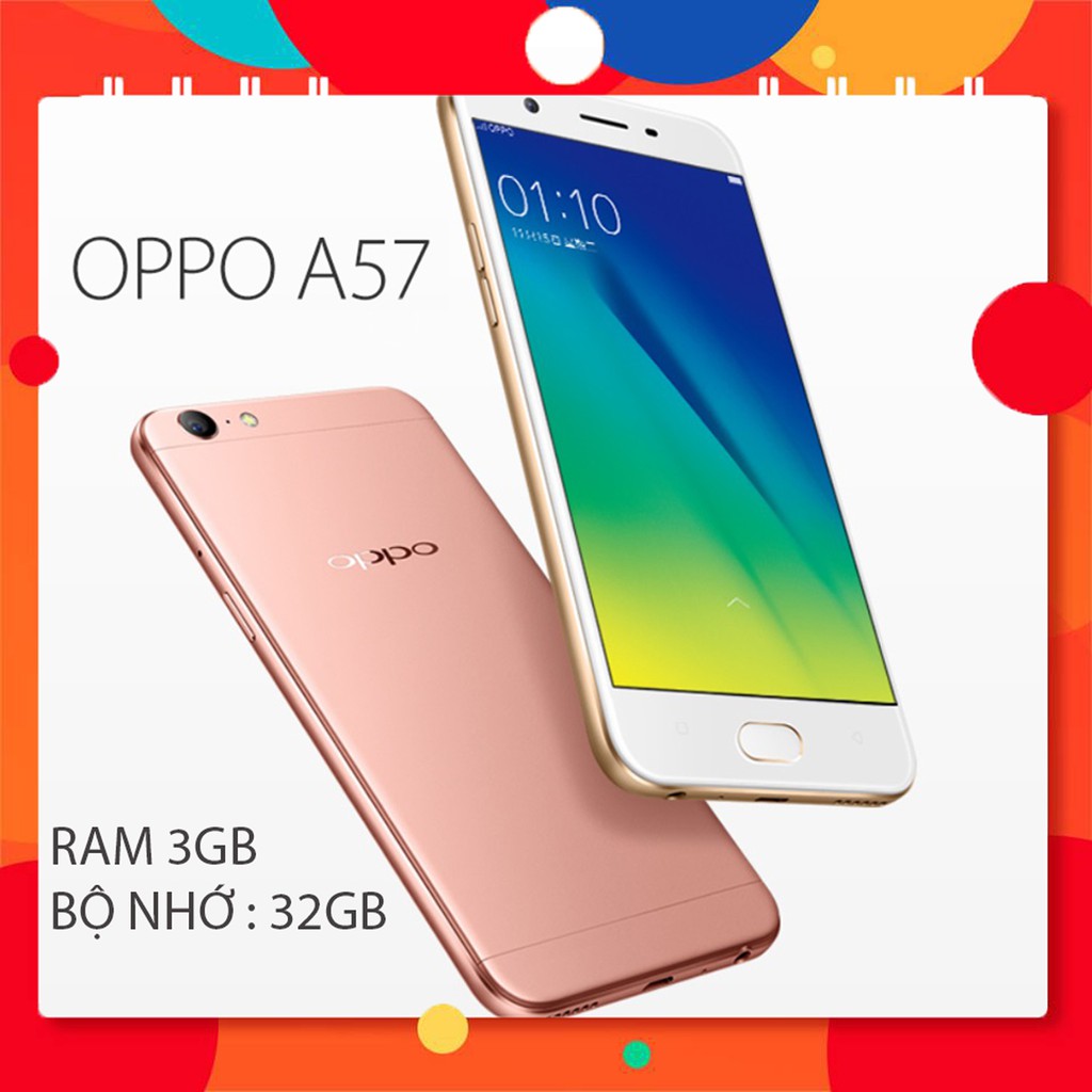 Điện thoại OPPO A57 ram 3G/32G hàng Chính Hãng Mới