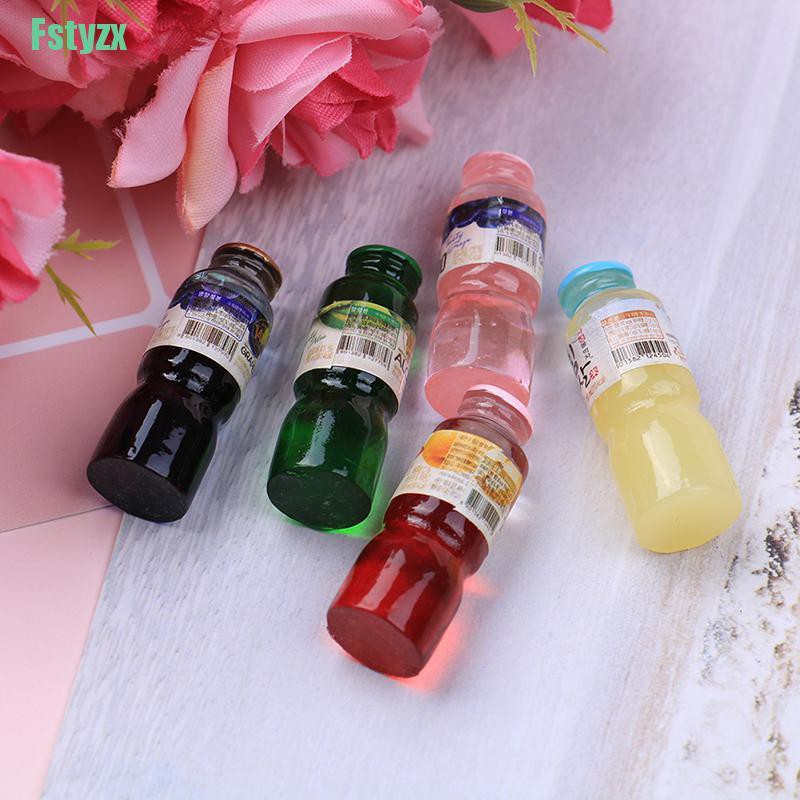 fstyzx 2Pcs dollhouse miniature drink props korean drinks miniature ornaments