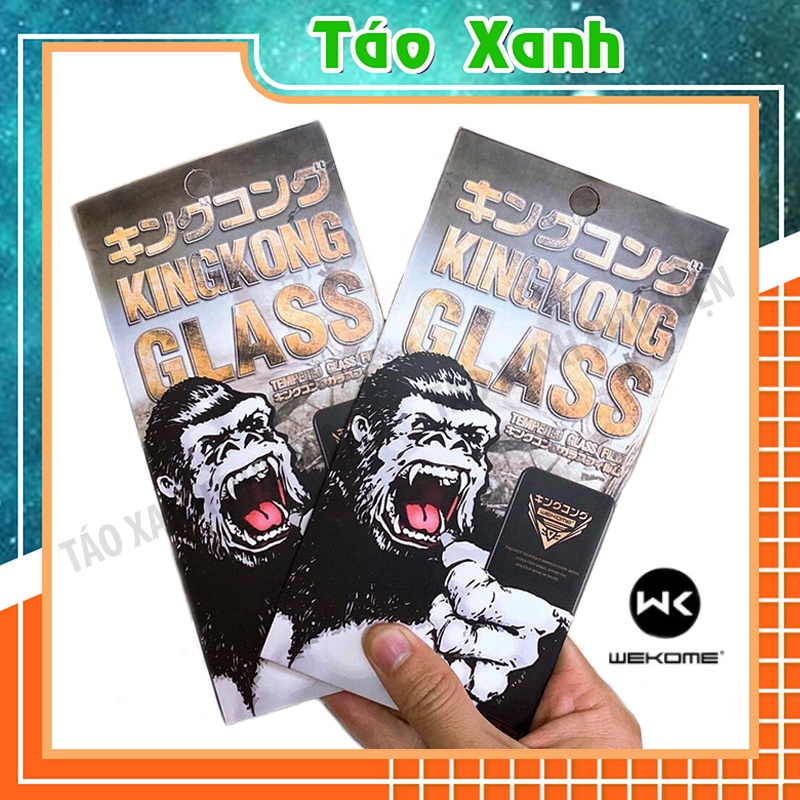 Cường Lực Full Màn Chính Hãng KingKong 6/6plus/7/7plus/8/8plus/x/xs/11/12/13/pro/max/promax [KK.Sịn]