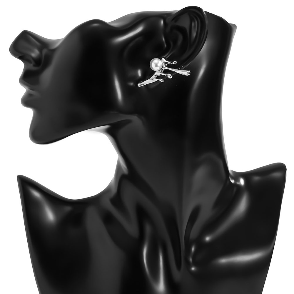 Khuyên Tai Dạng Hạt Hình Học Bằng Kim Loại 2021 Nhiều Màu Thời Trang Cho Nữ