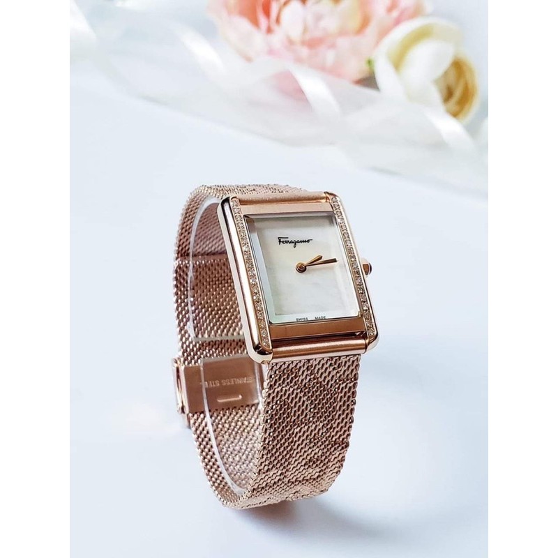 Đồng hồ nữ Salvatore Ferragamo Portrait - Phiên bản diamond siu sang chảnh .
