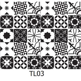 Set decal gạch bông tl03