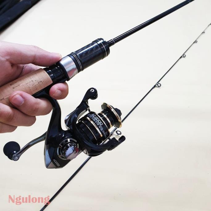 Bộ cần câu máy Lure UL + máy câu cá kim loại _ Đồ câu Phía bắc