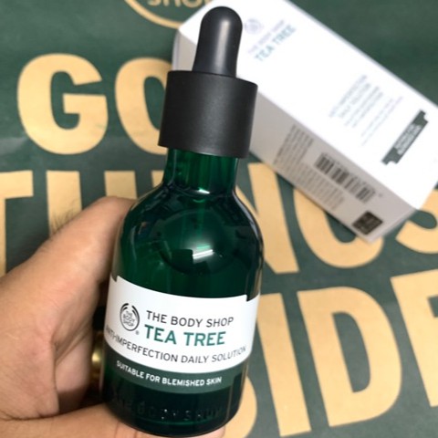 Serum Dưỡng Da Mụn Tea Tree Anti Imperfection Daily Solution The Body Shop 50ML