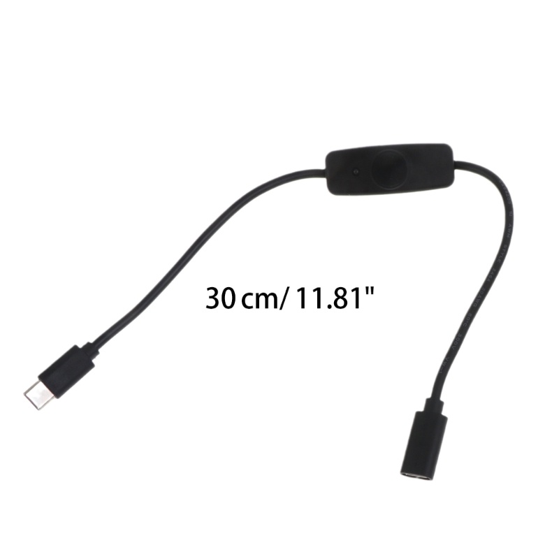 Dây Cáp Nguồn Có Đèn Led Cho Rastaspberry Pi4B