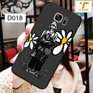 [ SIÊU HOT ] Ốp lưng Samsung Note Fe - Note 5 - S6 - S6 ege - S7 - S7 ege in hình hoa cúc cá tính. chất