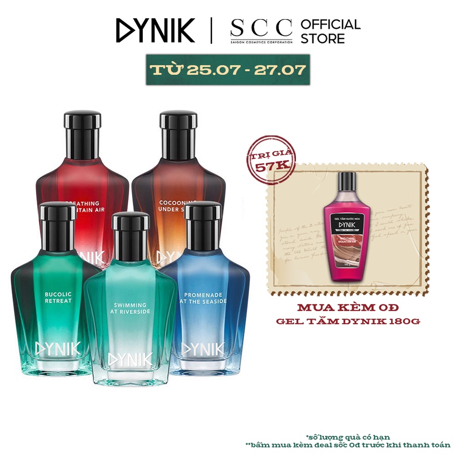 [Mã FMCGMALL giảm 8% đơn 250K] Nước Hoa Nam DYNIK Cao Cấp Mùi Hương Sang Trọng 50ml | Thế Giới Skin Care
