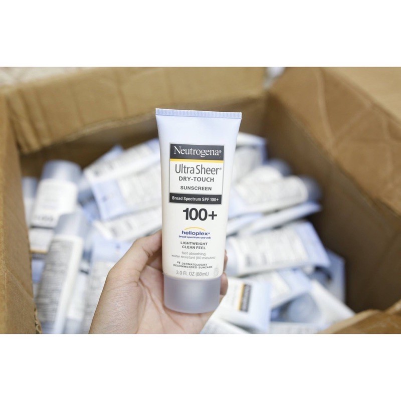 Neutrogena Ultra Sheer Dry Touch  SPF 100