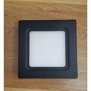 Đèn led ốp nổi vuông viền đen Asia 6W