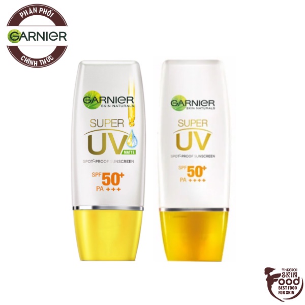 Kem Chống Nắng Sáng Da Garnier Light Complete Super UV Spot-Proof Sunscreen SPF50/PA+++ 30ml | BigBuy360 - bigbuy360.vn