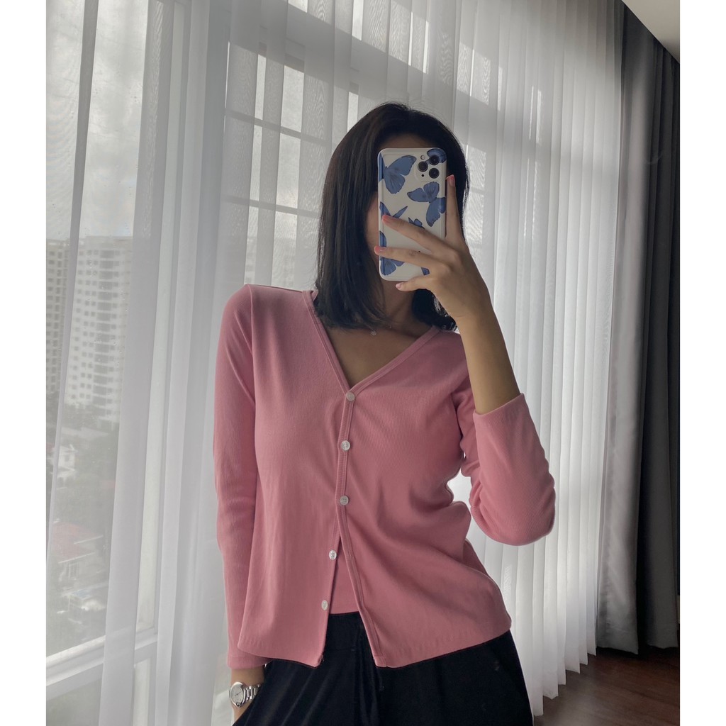 Ribbed set- bộ đôi Cardigan và áo dây (Laciel official) | BigBuy360 - bigbuy360.vn