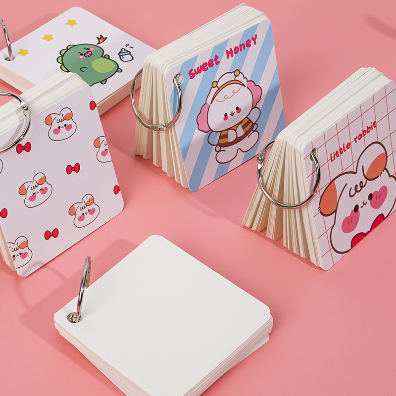 Set 80 Tờ Giấy Ghi Chú Hình Động Vật Dễ Thương