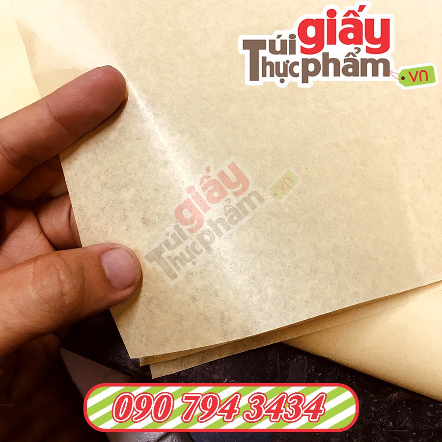 500 tờ Giấy pelure Kraft không in Gói Thời Trang , quần áo, gói hàng hóa (30x60cm - 35gsm)