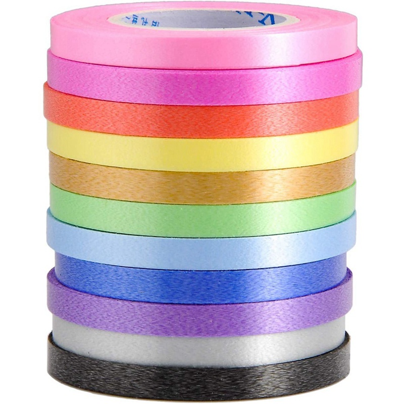 Set 26 Cuộn Ruy Băng Trang Trí Bong Bóng