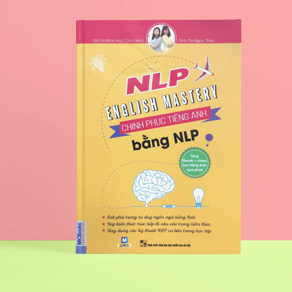 Sách - NLP English Mastery: Chinh Phục Tiếng Anh Bằng NLP (Học Cùng App MCBOOKS)