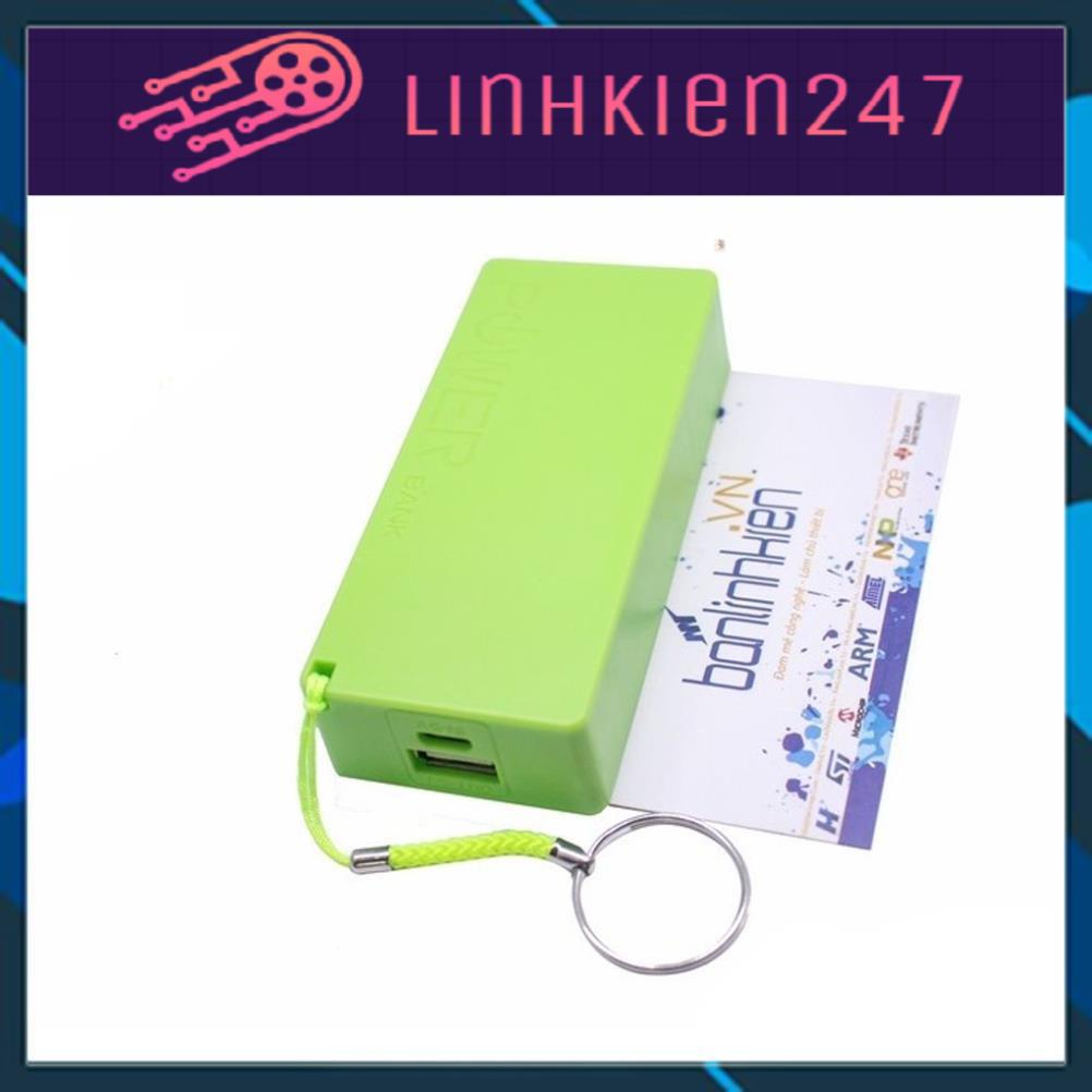 Box Sạc Pin Dự Phòng 1 Pin 2 Pin Kiểu Móc Khóa