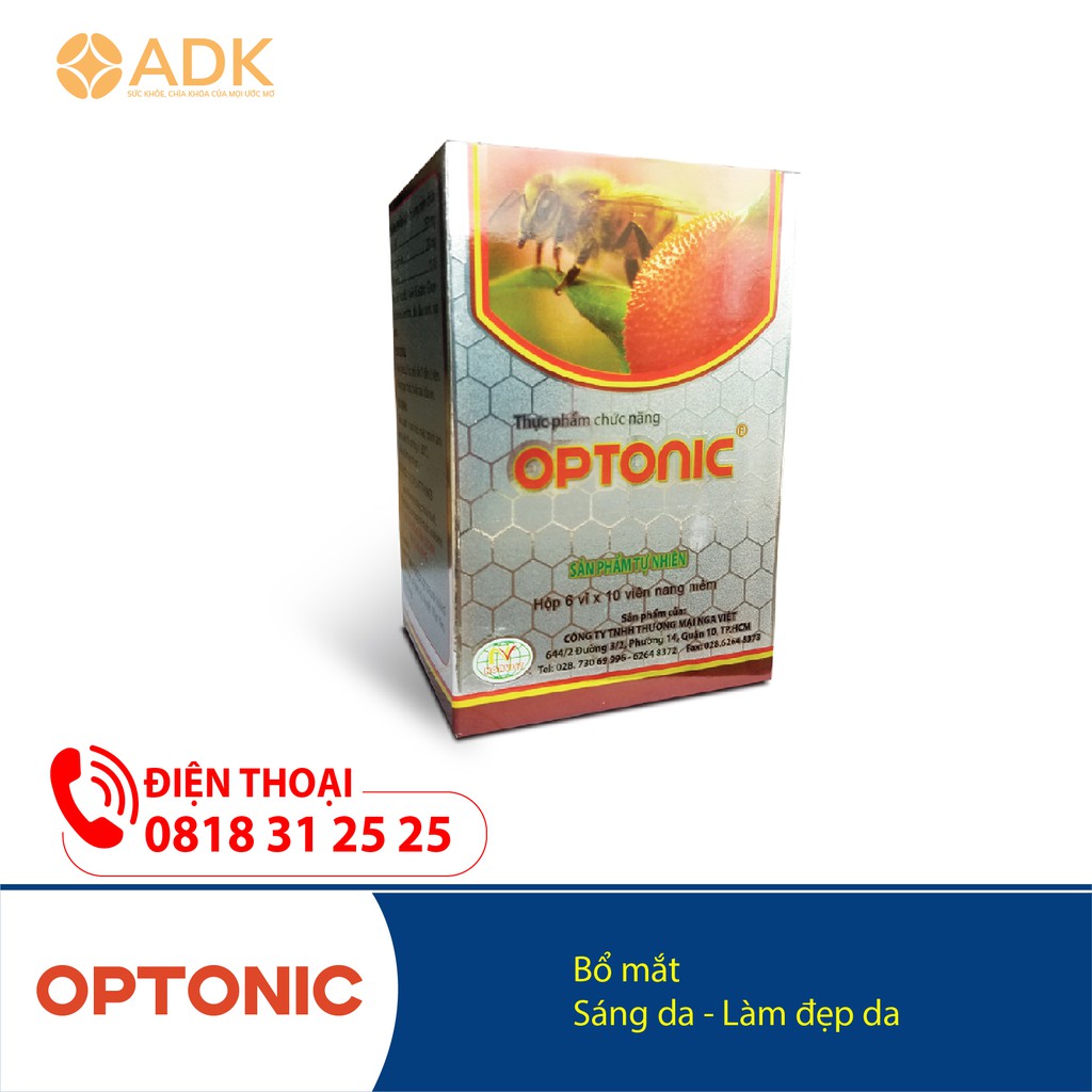OPTONIC – Dinh dưỡng giúp sáng mắt, đẹp da | Thế Giới Skin Care