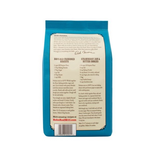 Bột Mì Đa Dụng Hữu Cơ Bob's Red Mill 2,27kg