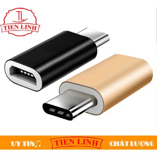 Bộ 2 cái đầu chuyển đổi chân Micro USB (Cái) sang Type C