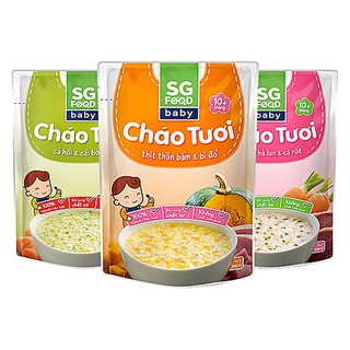 Combo cháo tươi SG Food