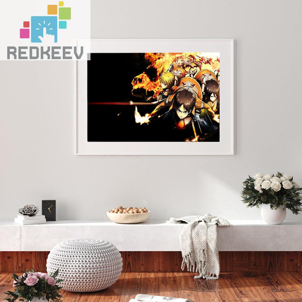 Bộ Tranh Đính Đá 5d Tự Làm Hình Anime Attack On Titan 1.13 | BigBuy360 - bigbuy360.vn