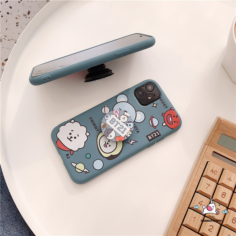 Ốp điện thoại in hình nhân vật BT21 dễ thương cho Iphone 11 Iphone 6 6s 7 8 Plus X Xr Xs Max Se | BigBuy360 - bigbuy360.vn