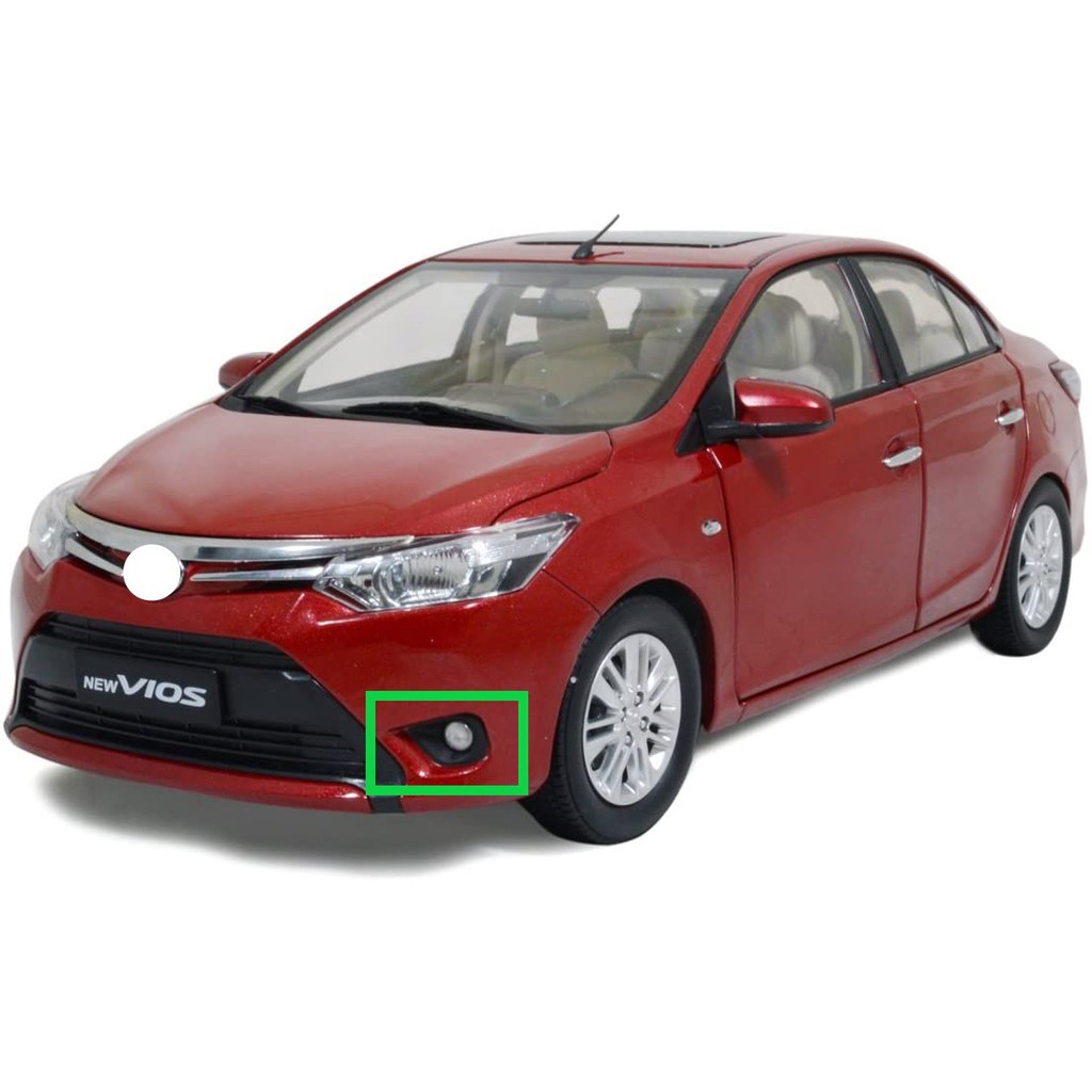 Đèn Sương Mù Gắn Phía Trước Xe Hơi TOYOTA VIOS Third Generation gen 3 2013 2014 2015 2016 2017 2018