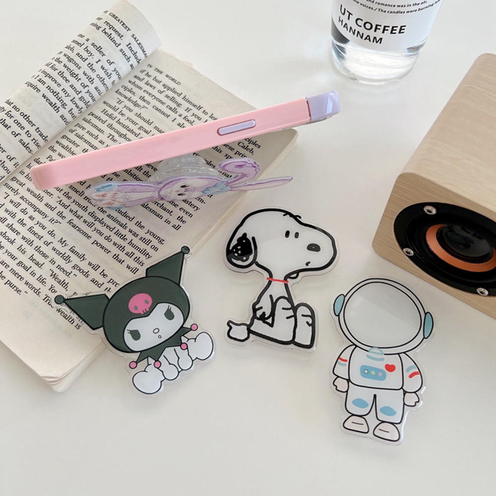 Giá Đỡ Điện Thoại Hình Chú Chó Snoopy Và Kulome Dễ Thương