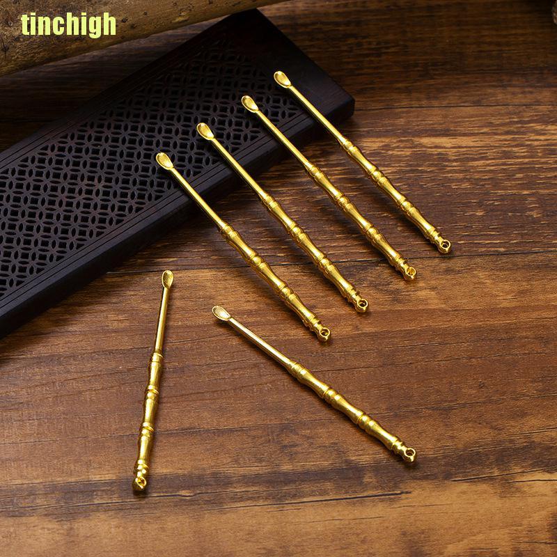 Bông Tai Bằng Đồng Thau Phong Cách Retro