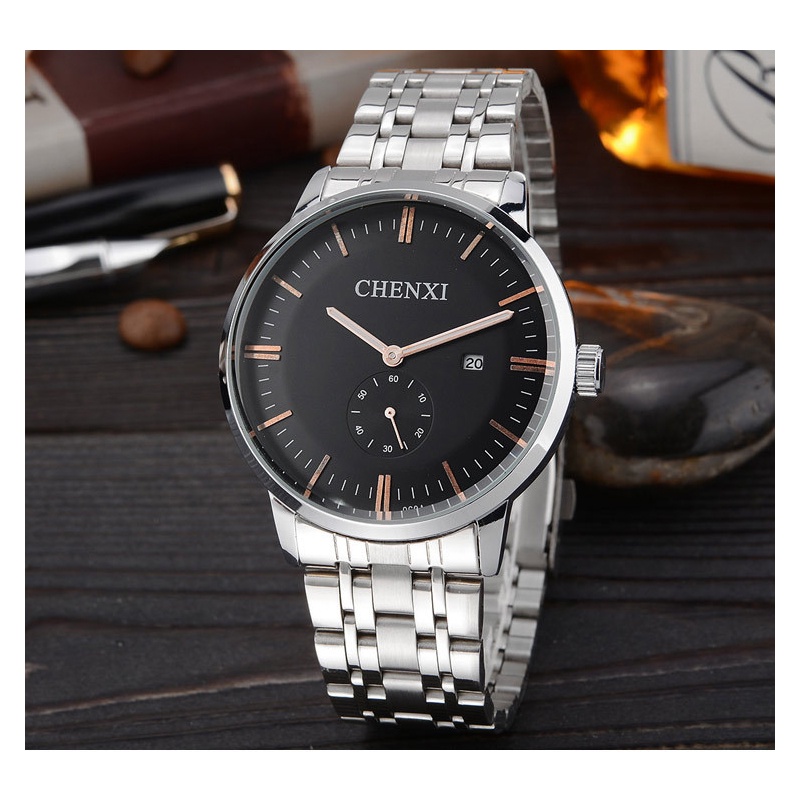 Đồng Hồ Đeo Tay Chexi Bằng Thép Không Gỉ Chống Nước Dành Cho Nam