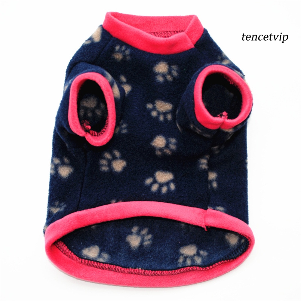 Áo thun giữ ấm in họa tiết móng vuốt cún cưng