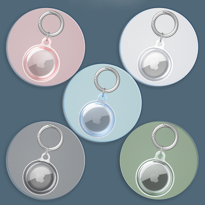 TPU Protective Case For Airtag Cover Hangable Keychain Locator Tracker Cover For airtags Case | BigBuy360 - bigbuy360.vn
