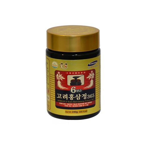 Cao Hồng Sâm 365 Hàn Quốc, Hộp 2 lọ 240gr