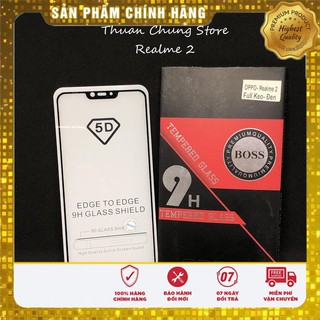 Kính cường lực full keo 5d realme 2, realme 2 pro, realme c1