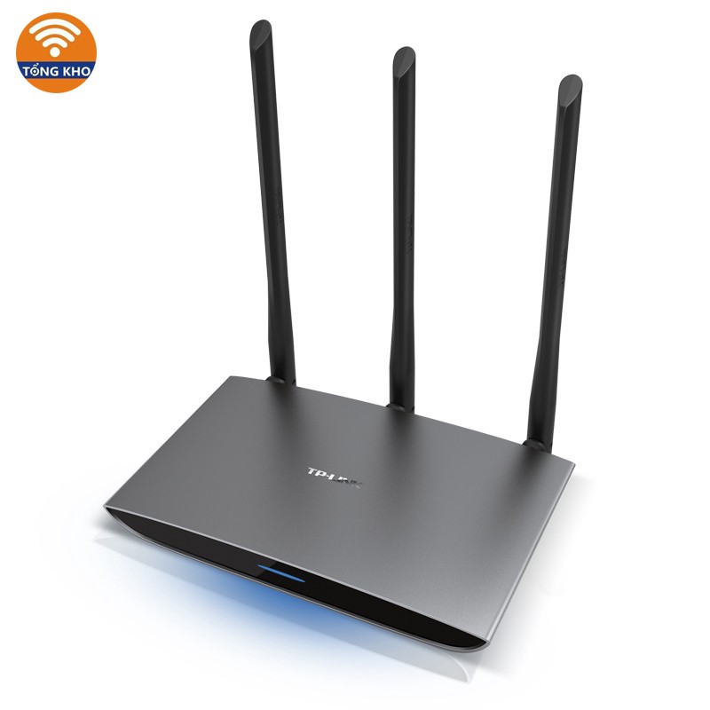 Bộ phát WiFi TPlink TL-WR890N vỏ hợp kim nhôm - Ăngten xuyên tường