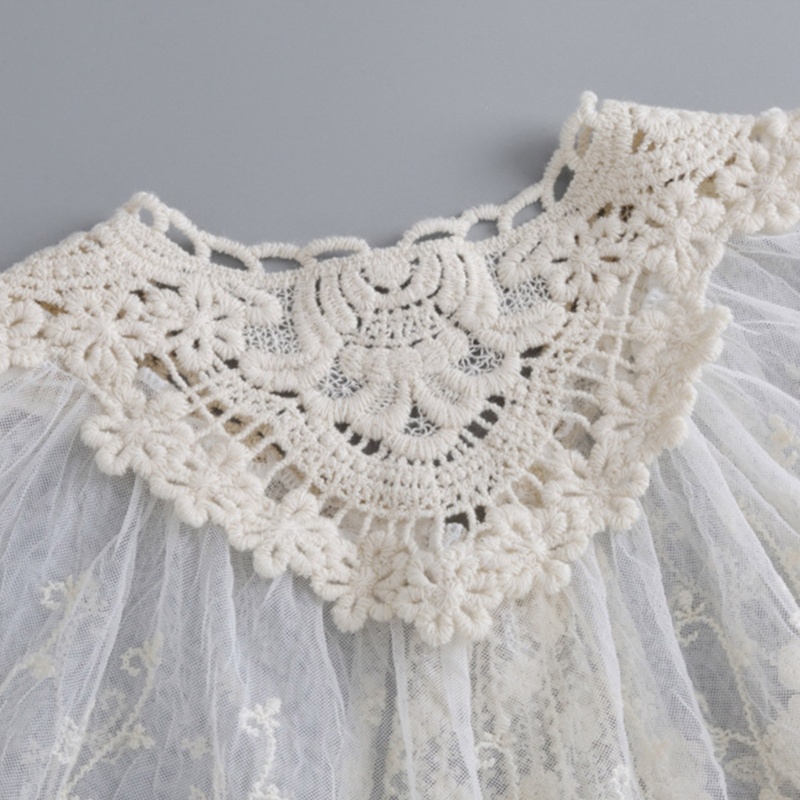 Cổ Áo Giả Thêu Ren Thiết Kế Tinh Tế Thời Trang Cho Nữ