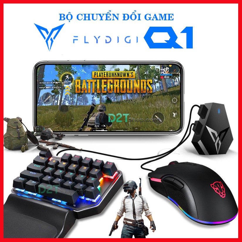 Bộ chuyển đổi chơi game flydigi Q1 - bảo hành 12 tháng